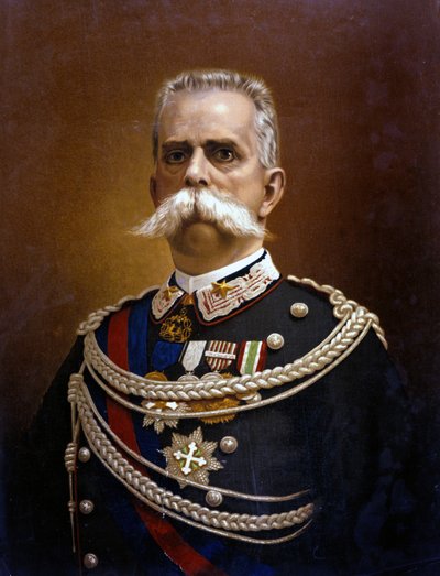 Humbert I, Kromolitografia, 1800-luvun loppu. tekijältä Unknown artist
