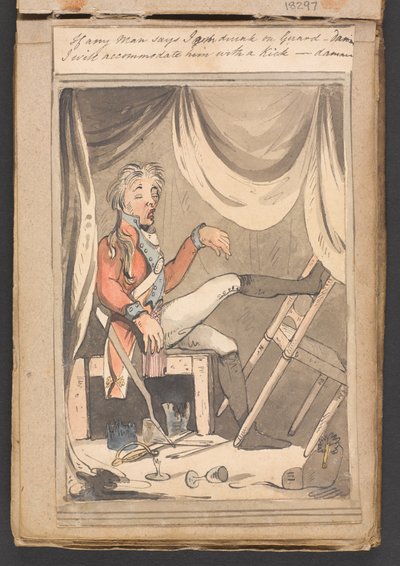 Jos joku sanoo, että olen humalassa vartioimassa - hitto, hyväksyn hänet potkulla vittu tekijältä Unknown artist