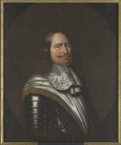 Jacob Kettler, duc de Courlande et Semigalie - Jacob Kettlerin (1610-1682), Kurinmaan ja Semigallian herttua, Anonyymi muotokuva. Öljy kankaalle. Mitat: 90x74 cm. Tukholman kansallismuseo tekijältä Unknown artist