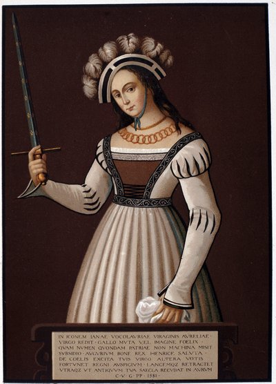 Jeanne la Maid miekalla - H. Wallonin teoksessa Jeanne d