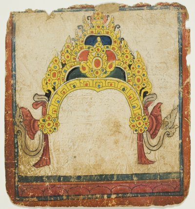 Jalokivinen rituaalikruunu, vihkimiskorttisarjasta (Tsakali) tekijältä Unknown artist