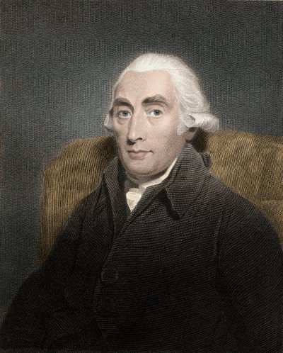 Joseph Black (1728-1799), skotlantilainen fyysikko ja kemisti - Skotlannin kemistin Joseph Blackin (1728-1799) muotokuva tekijältä Unknown artist