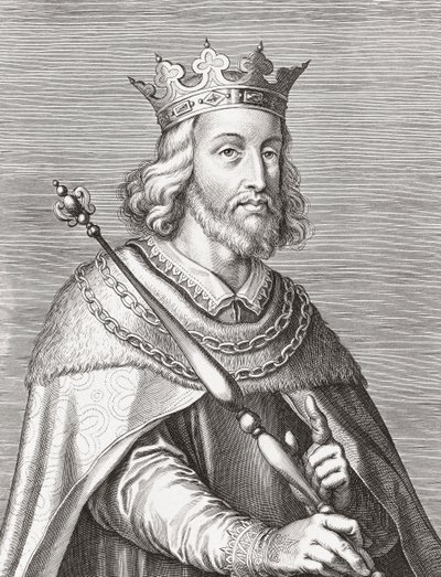 Portugalin kuningas Ferdinand I. Muotokuva. tekijältä Unknown artist