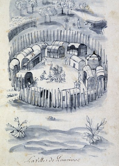 Pomeivuen kaupunki (siirtokuntaleiri Kanadassa) - "" Vuoropuhelussa tai ranskalaisen haastattelussa villin kanssa tekijältä Unknown artist