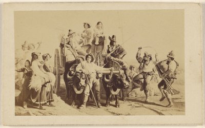 Les Moissonneurs [kopio maalauksesta] tekijältä Unknown artist