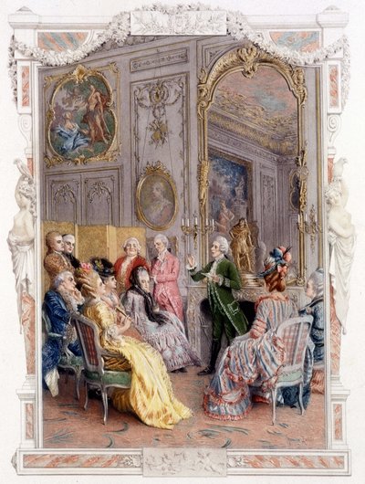 Kirjallisuusmessut 1700-luvulla - "Laadukas nainen menneellä vuosisadalla" tekijältä Unknown artist