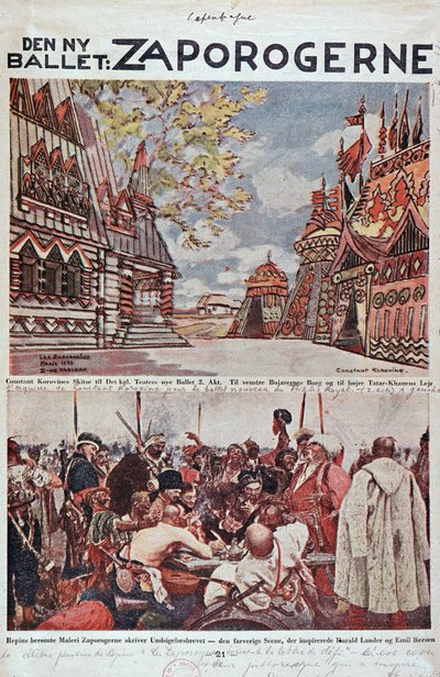 Lyric Theatre: The Zaporogues (Zaporogerne) - Opera Bible. tekijältä Unknown artist