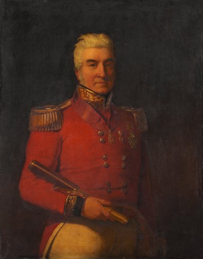 Kenraalimajuri Sir William Morison KCB (1781-1851), Madrasin armeijan esikunta tekijältä Unknown artist