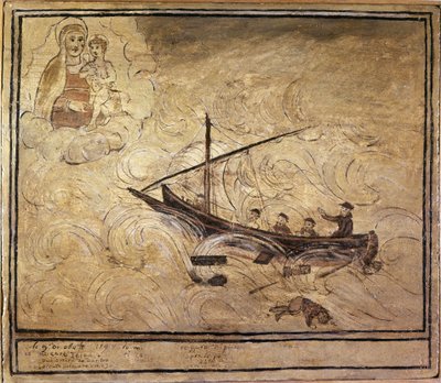 Mies merellä. 1500-luvun voto Napolin Madonna dell