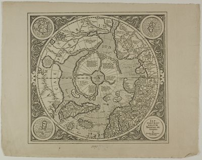 Mercator-projektiokartta tekijältä Unknown artist