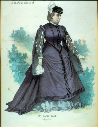 Marie SASS (belgialainen sopraano tekijältä Unknown artist