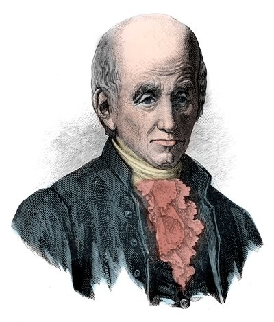 Michel Adanson (1727-1806), ranskalainen kasvitieteilijä. tekijältä Unknown artist