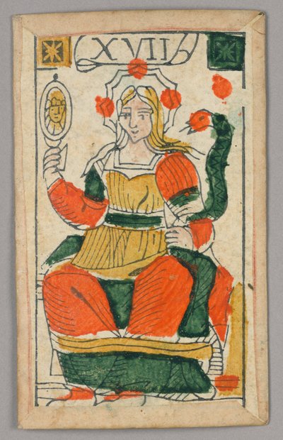 Minchiate (Tarot) -pelikortti tekijältä Unknown artist