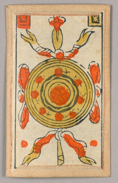 Minchiate (Tarot) -pelikortti tekijältä Unknown artist