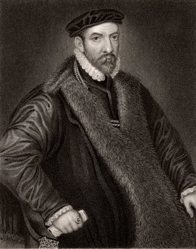 Nicholas Bacon (1509-1579) tekijältä Unknown artist