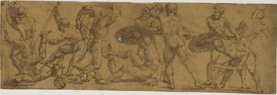 Nude Warriors Fighting tekijältä Unknown artist