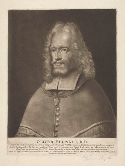 Oliver Plunket finlandês tekijältä Unknown artist