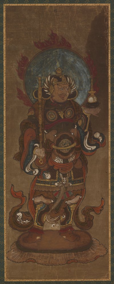 Yksi kahdestatoista devasta: Bishamon-ten (<em>Vaisravana</em>) tekijältä Unknown artist