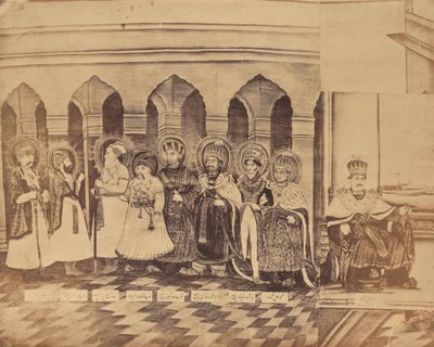 [Maalaus, joka kuvaa Awadhin Nawabeja, Intia] tekijältä Unknown artist