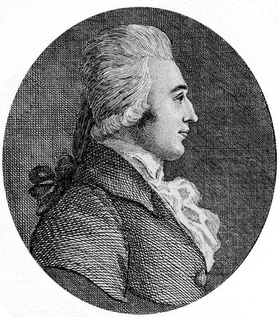 Paul Wranizky (Wranitzky) Tšekkiläinen säveltäjä, viulisti ja kapellimestari - Pavel Vranicky (1756 -1808), tšekkiläinen säveltäjä ja viulisti tekijältä Unknown artist
