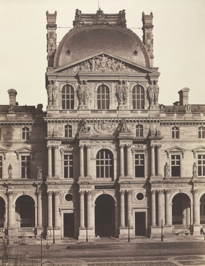 Pavilion Richelieu, Louvre, Pariisi tekijältä Unknown artist