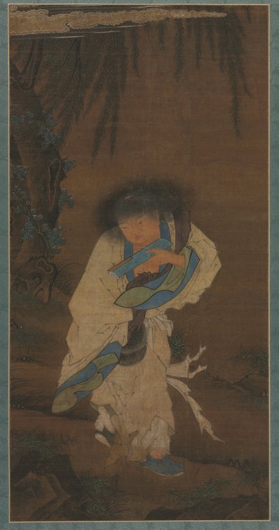runoilija ja erakko Han Shan tekijältä Unknown artist