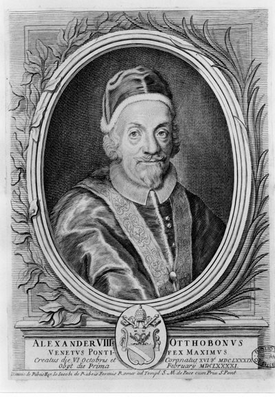 Paavi Aleksanteri VIII (1610-1691). tekijältä Unknown artist