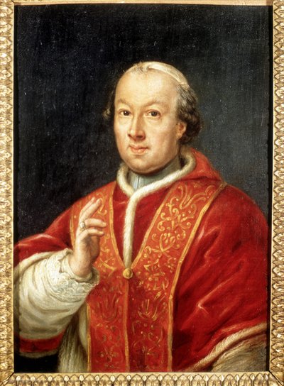 Paavi Pius (Pio tai Pius) VI (1717-1799). Anonyymi maalaus. Rooma, Risorgimenton museo. tekijältä Unknown artist
