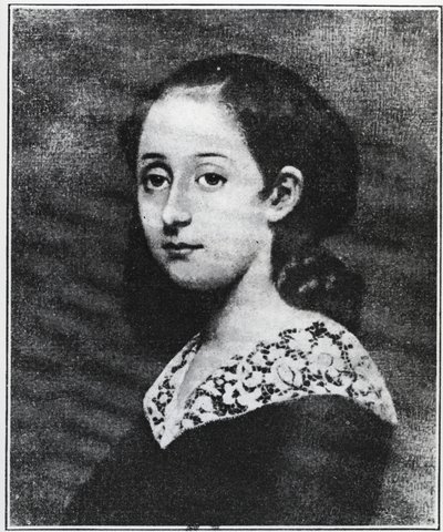 Aline Chazal-Tristanin muotokuva tekijältä Unknown artist