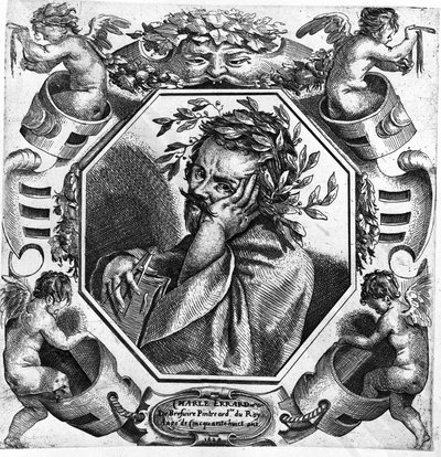 Muotokuva Charles Errardista (1606-1689), ranskalainen taidemaalari, piirtäjä ja arkkitehti tekijältä Unknown artist