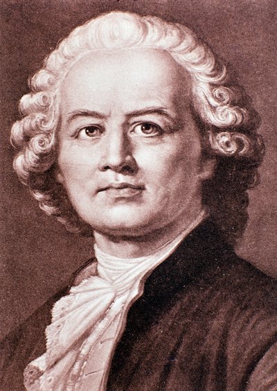 Christoph Gluckin muotokuva (kaiverrus) tekijältä Unknown artist