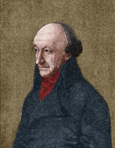 Muotokuva Christoph Martin Wielandista (1733-1813), saksalainen runoilija, kääntäjä ja toimittaja. tekijältä Unknown artist