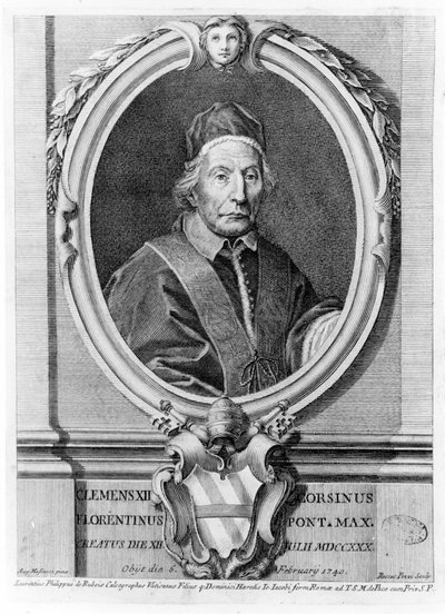 Muotokuva Klemens XII:sta (1652 - 1740). tekijältä Unknown artist