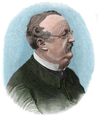 Conrad (Konrad) Ferdinand Meyerin (1825-1898) muotokuva sveitsiläinen runoilija ja saksankielinen kirjailija. tekijältä Unknown artist