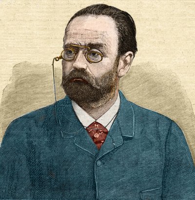 Ranskalaisen kirjailijan Emile Zolan (1840-1902) muotokuva. tekijältä Unknown artist