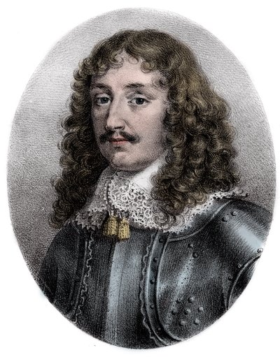 Francois VI:n muotokuva, La Rochefoucauldin herttua, prinssi de Marcillac (1613-1680), ranskalainen kirjailija - Francois de la Rochefoucauldin muotokuva (1613-1680), ranskalainen kirjailija - tekijältä Unknown artist