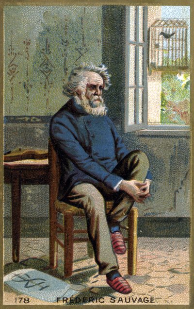 Frédéric Sauvagen (1786 - 1857), ranskalaisen keksijän muotokuva. tekijältä Unknown artist
