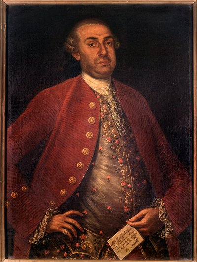 Italian säveltäjän Gennaro Mannan muotokuva (maalaus tekijältä Unknown artist