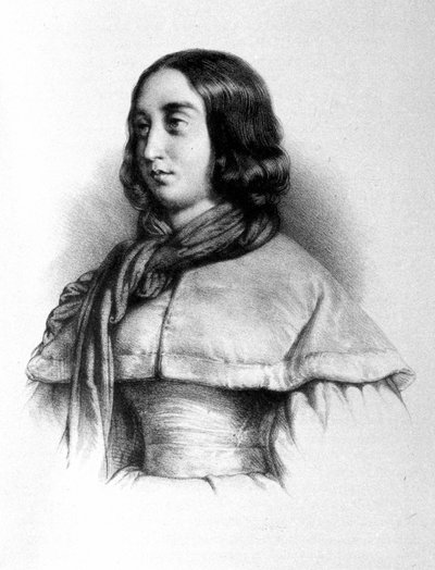 George Sandin (Aurore Dupin, Baronne Dudevant) muotokuva (1804-1876). tekijältä Unknown artist