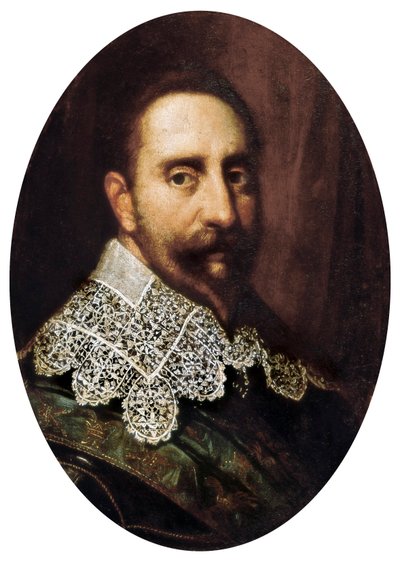 Muotokuva Gustave-Adolf II:sta (Gustave Adolphe) (1594-1632), Ruotsin kuningas 1611-1632. Maalaus. Padova, Padovan kaupunginmuseo. tekijältä Unknown artist