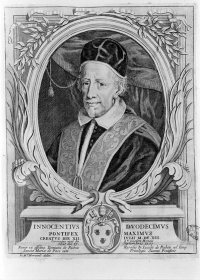 Innocentius XII:n (1615 - 1700) muotokuva. tekijältä Unknown artist