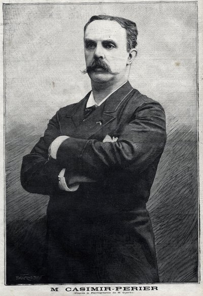 Jean Casimir-Perierin muotokuva (Casimir Perier tekijältä Unknown artist