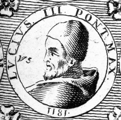 Lucius III:n muotokuva (? - 1185). tekijältä Unknown artist