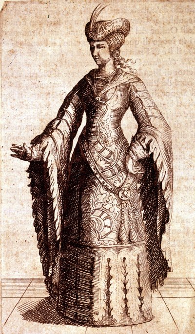 Maximilian I:n tyttären Margaritan (1480-1530) muotokuva. tekijältä Unknown artist