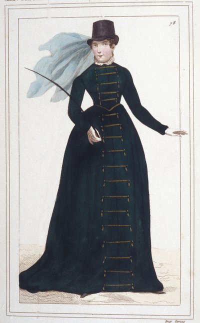 Muotokuva Marie-Paulettesta nimeltä Pauline Bonaparte (1780-1825), prinsessa Borghese. Kaiverrus vuodelta 1830 tekijältä Unknown artist