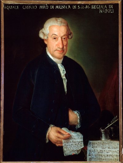 Pasquale Cafaron muotokuva (maalaus) tekijältä Unknown artist