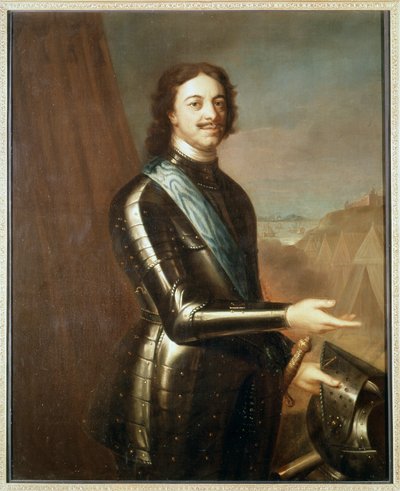 Pierre Le Grandin muotokuva haarniskassa tekijältä Unknown artist
