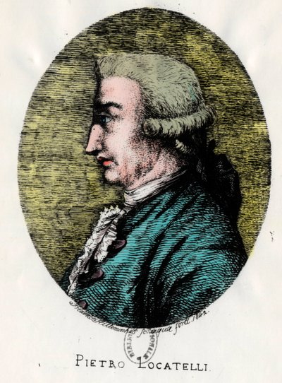 Pietro Locatellin muotokuva tekijältä Unknown artist