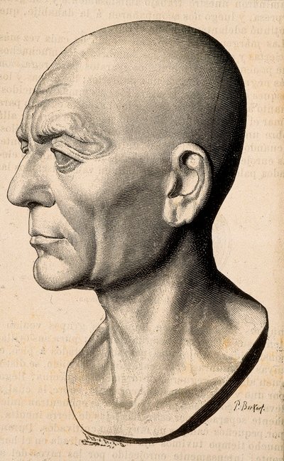 Publius Cornelius Scipio (Afrikkalainen Scipio) Africanuksen muotokuva, roomalainen valtiomies (235-183 eKr.). tekijältä Unknown artist