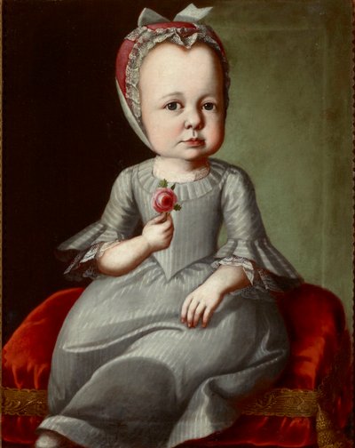 Sophia Elizabeth von Brukenthalin (1749-1753) muotokuva tekijältä Unknown artist